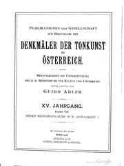 Wiener Instrumentalmusik vor und um 1750  Vorläufe...