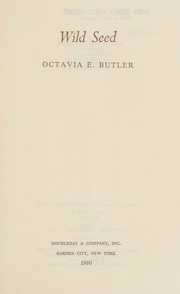 Cover of edition wildseed0000butl_f6y5