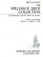 William R. Sieck Collection