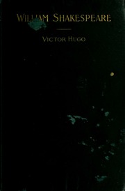 Cover of edition williamshakespea00vhugo