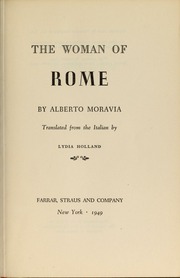 Cover of edition womanofrome00mora