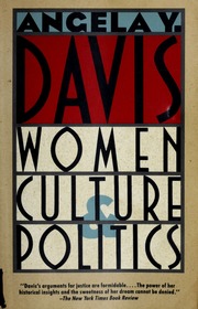 Cover of edition womenculturepoli00davi
