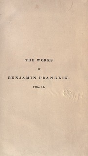 Cover of edition worksofbenjaminf04franiala