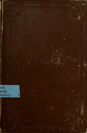 Cover of edition worksofwilliamec00chaniala