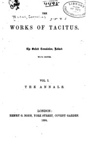 Cover of edition workstacitus00tacigoog