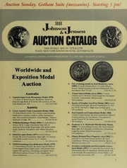 Worldwide and Exposition Medal Auction