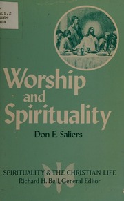 Cover of edition worshipspiritual0000sali