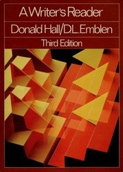 Cover of edition writersreader00hall
