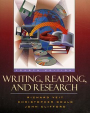 Cover of edition writingreadingre0000veit
