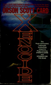 Cover of edition xenocide00card