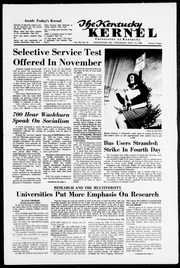 The Kentucky Kernel: 1966-10-13 - Archives