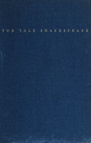 Cover of edition yaleshakespeare0000unse_i3c9