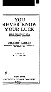Cover of edition youneverknowyou00parkgoog