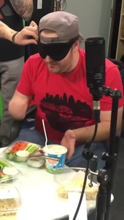 Blindfolded eating challenge… but make it shenanigans