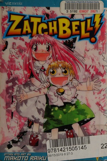 Zatch Bell! : Raiku, Makoto, artist, author : Free Download, Borrow, and  Streaming : Internet Archive