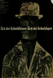 Cover of edition zeitderschuldlos00lenz